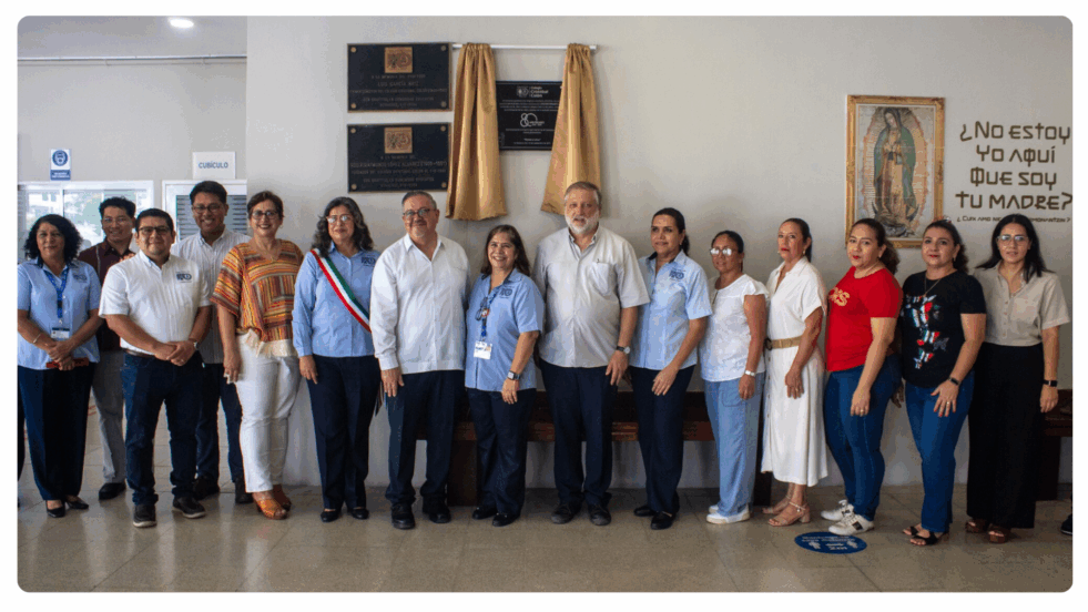 El Colegio Cristóbal Colón celebra 80 años de historia con emotiva develación de placa conmemorativa.