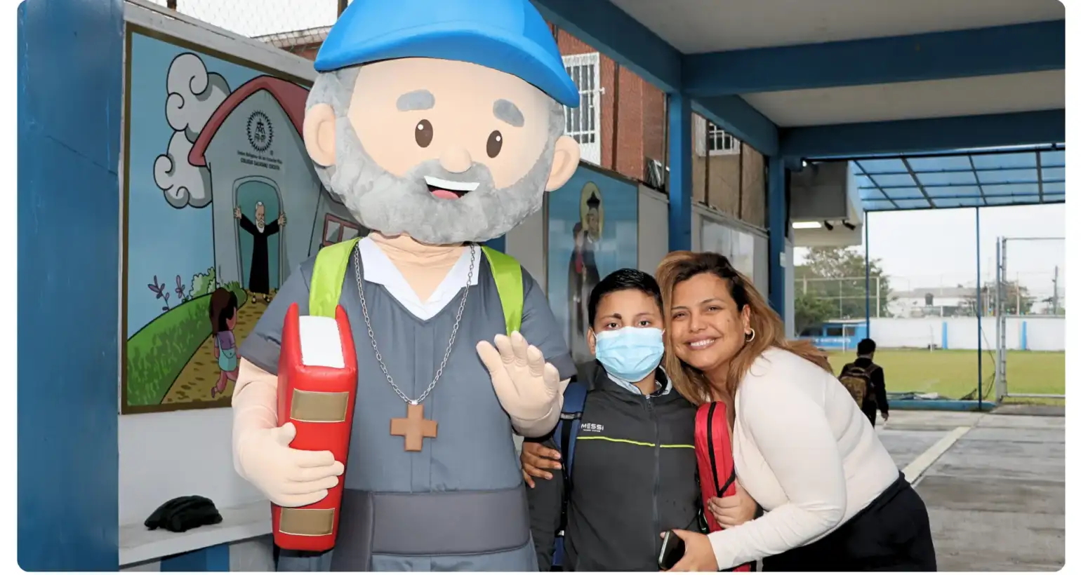 Un nuevo símbolo de alegría llega a nuestra comunidad educativa, ¡Bienvenido San José de Calasanz!